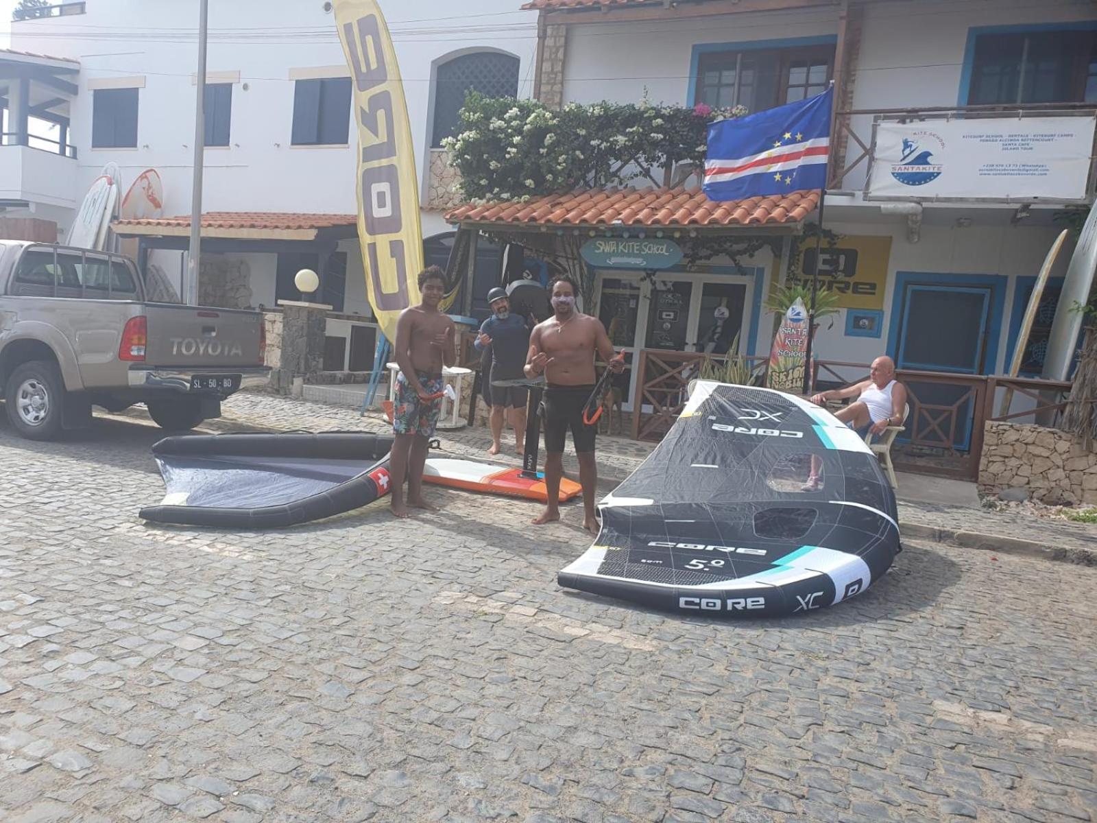 Pensao Alcinda Bettencourt 100 Meters To The Beachfront Santa Maria Exterior photo